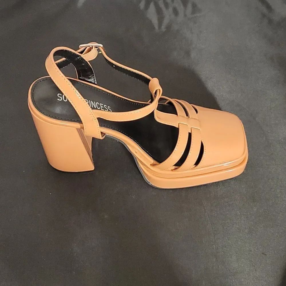 BRAND NEW SOUL PRINCESS BLOCK HEEL SANDAL S2 - Picture 13 of 16